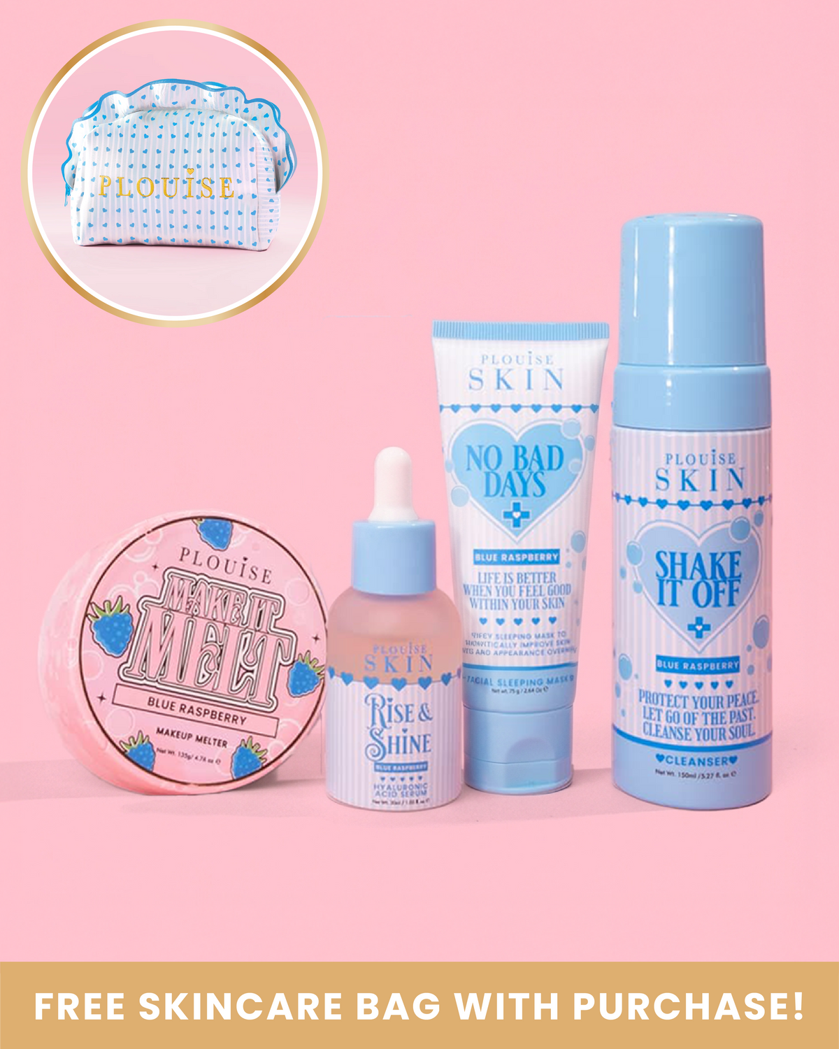 The Melt & Moisture Skincare Set by P. Louise Cosmetics