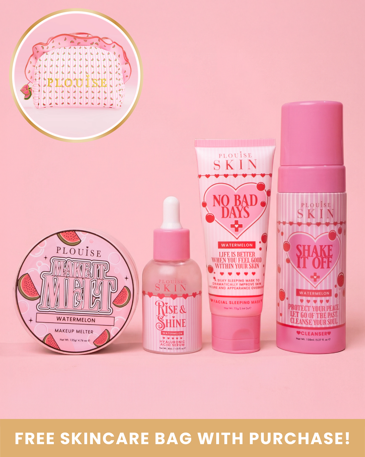 The Melt & Moisture Skincare Set by P. Louise Cosmetics