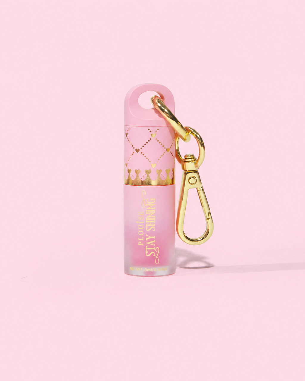 Stay Shining Mini Keychain Lip Oil by P. Louise Cosmetics
