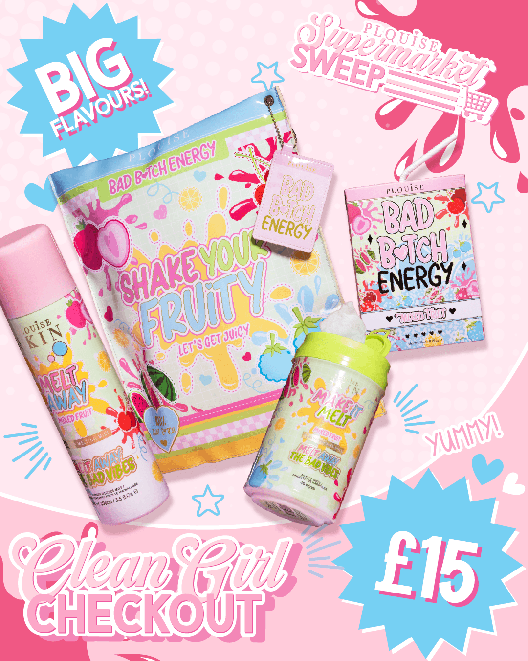 Clean Girl Checkout Bundle by P. Louise Cosmetics