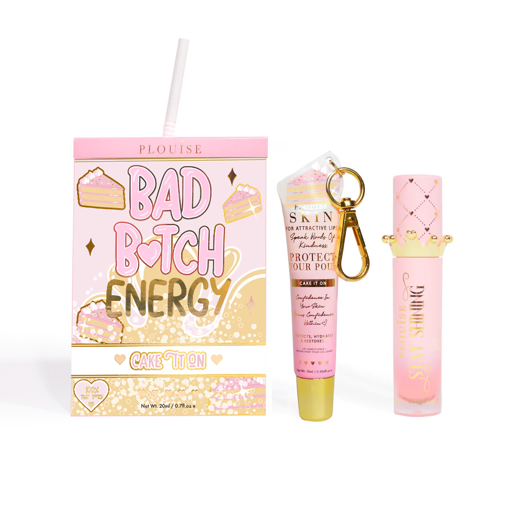 Bad Bitch Energy Lip Conditioner & Lip Oil Duo by P.Louise