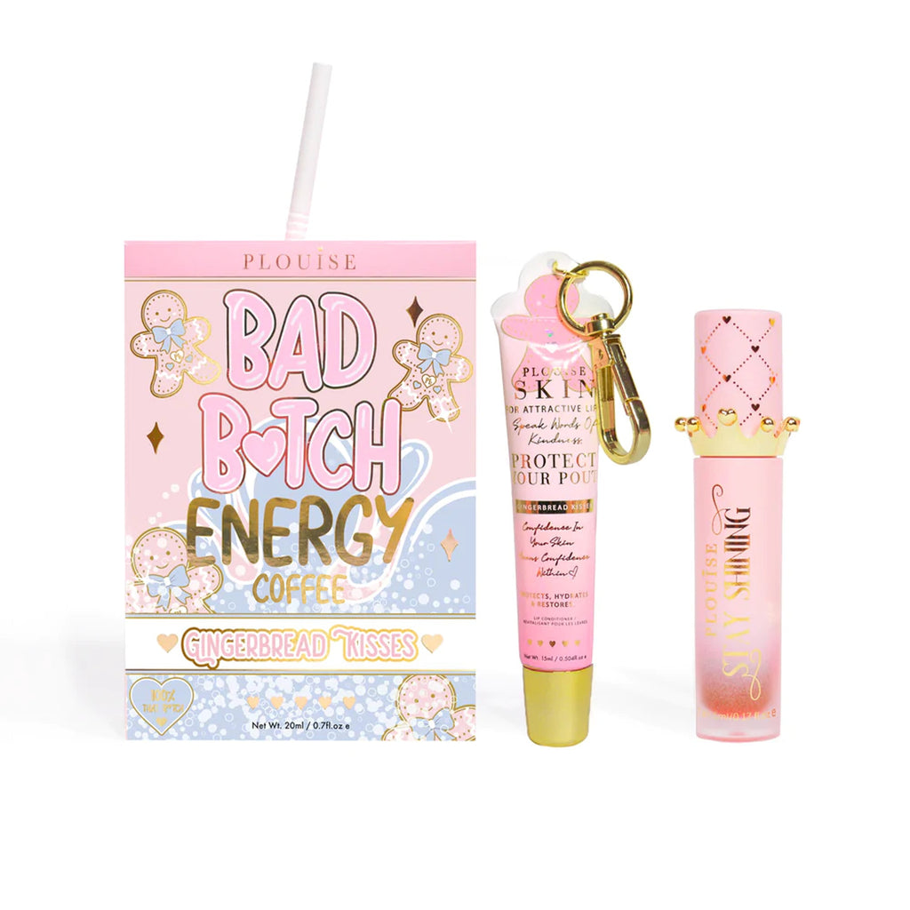 Bad Bitch Energy Lip Conditioner & Lip Oil Duo by P.Louise