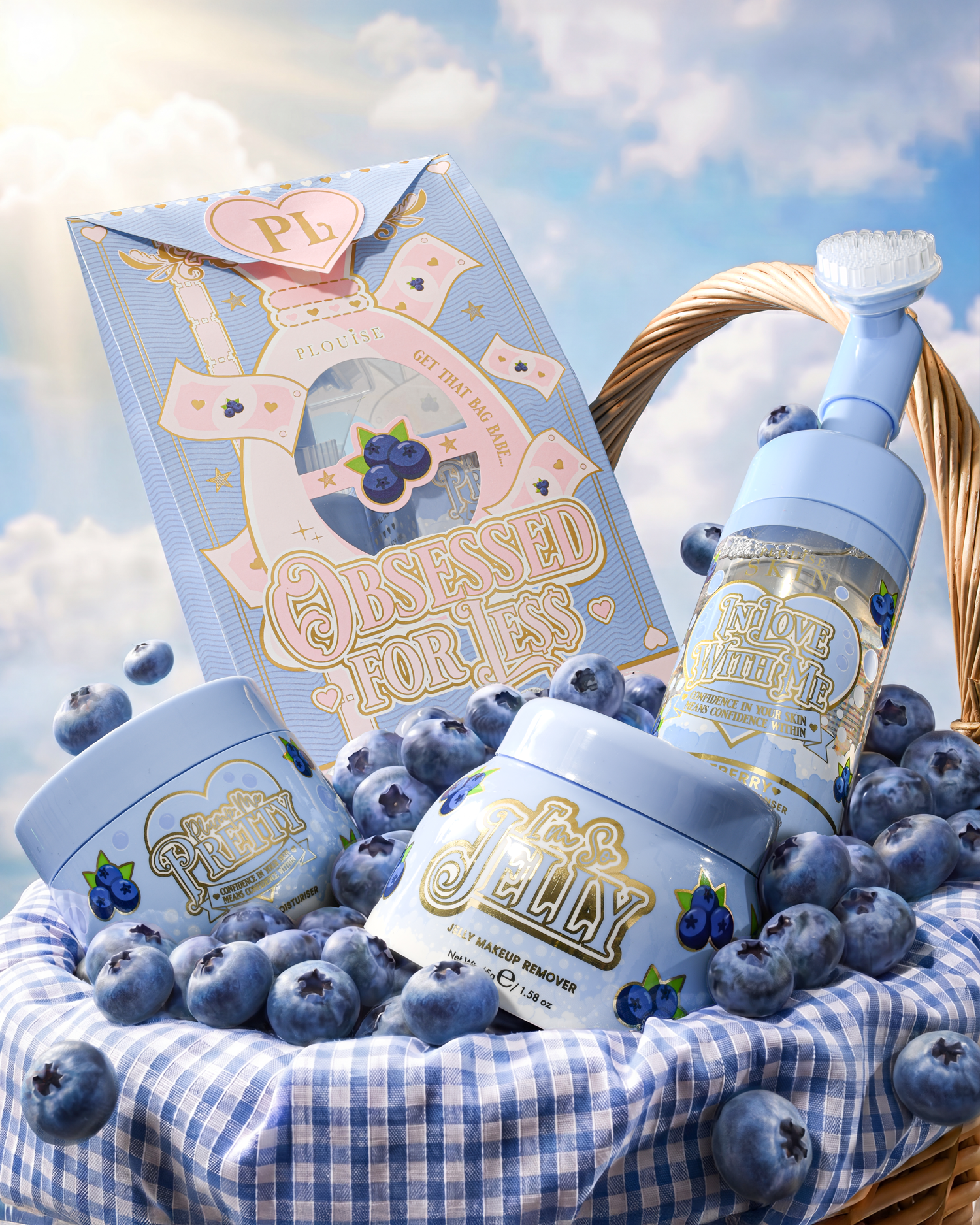 Blueberry Obsessed For Bad Bitch Bundle by P. Louise Cosmetics