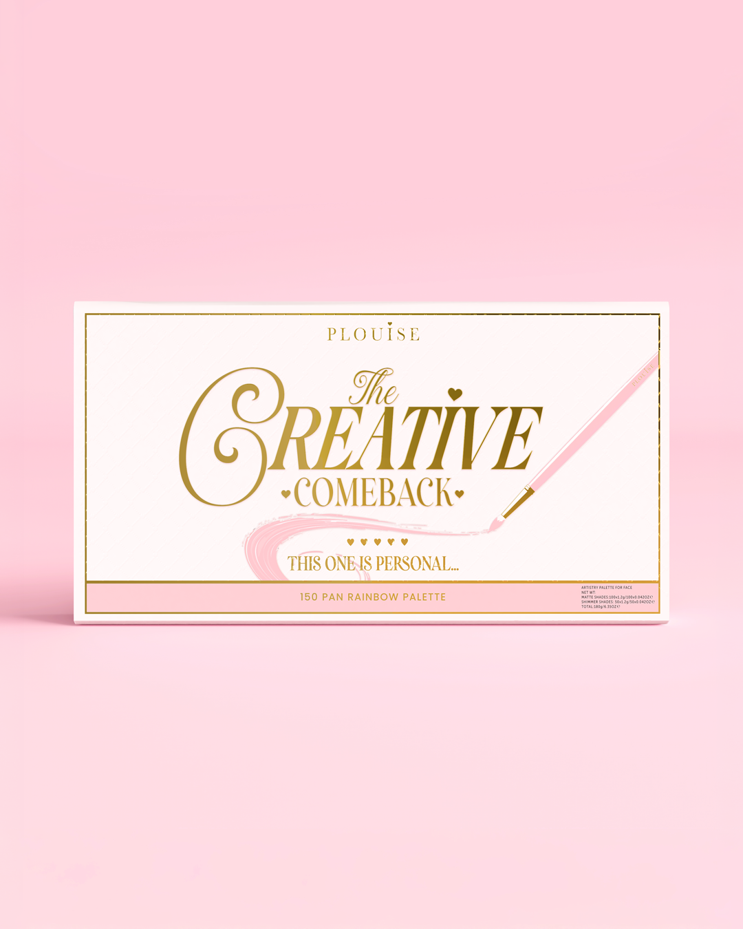 Creative Comeback XXXL Eyeshadow Palette by P. Louise Cosmetics