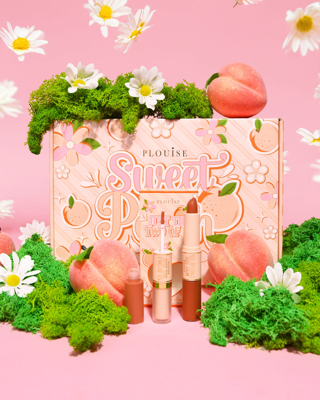 Just The Two Of Us Double Ended Peach Lipstick by P. Louise Cosmetics