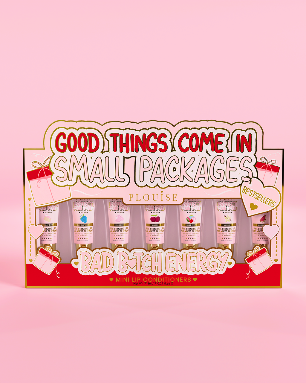 Good Things Come In Small Packages Mini Lip Conditioner Gift Set by P. Louise Cosmetics