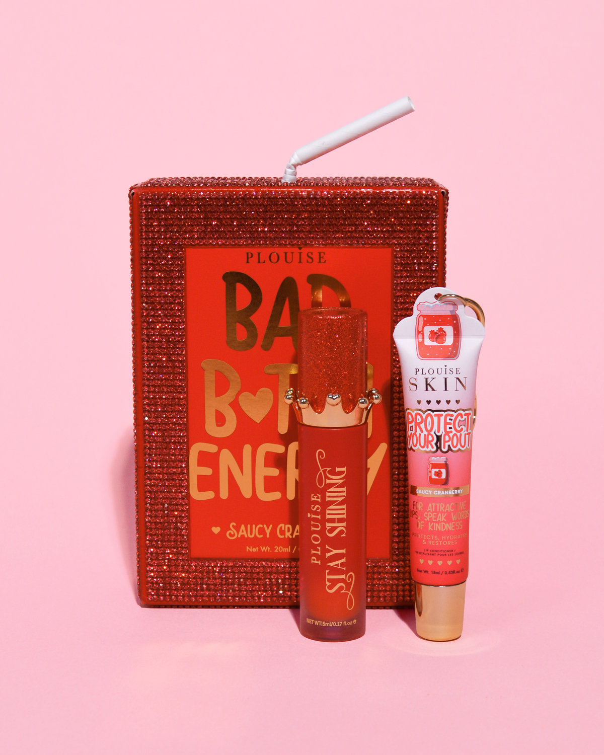 Crystal Bad Bitch Energy Lip Duo by P. Louise Cosmetics