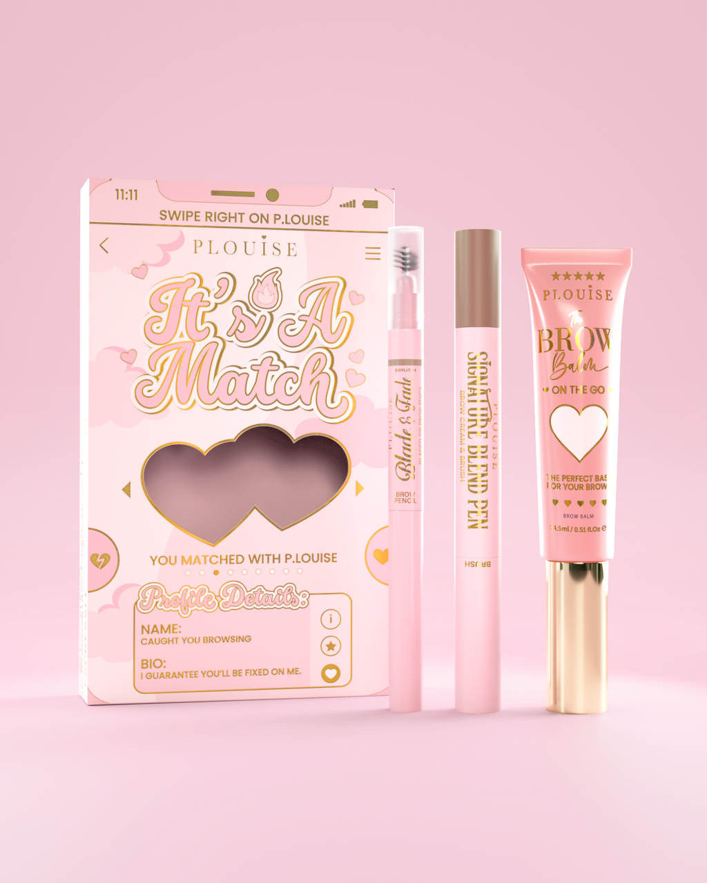 It's A Match Brow Sculpting Set by P. Louise Cosmetics
