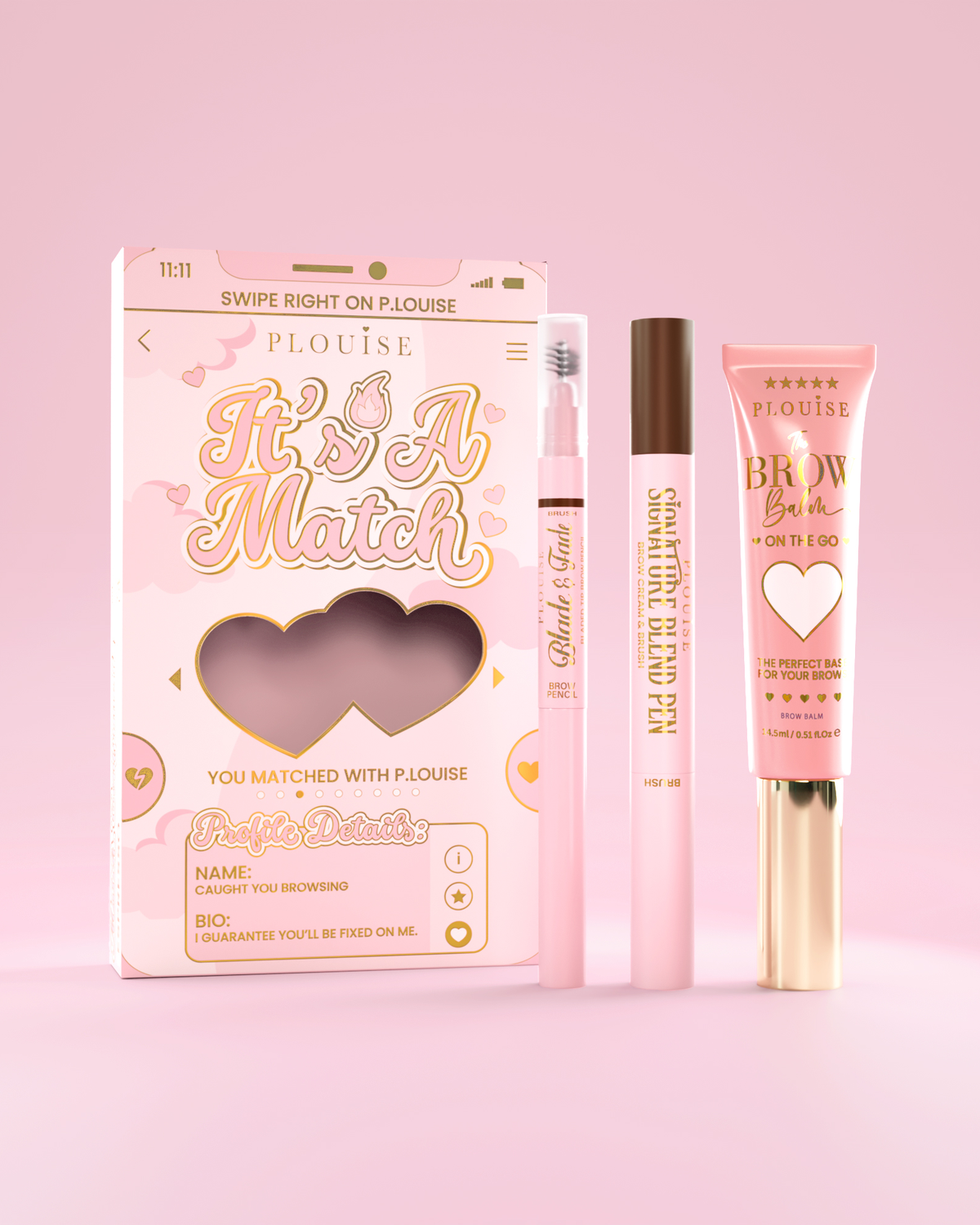 It's A Match Brow Sculpting Set by P. Louise Cosmetics