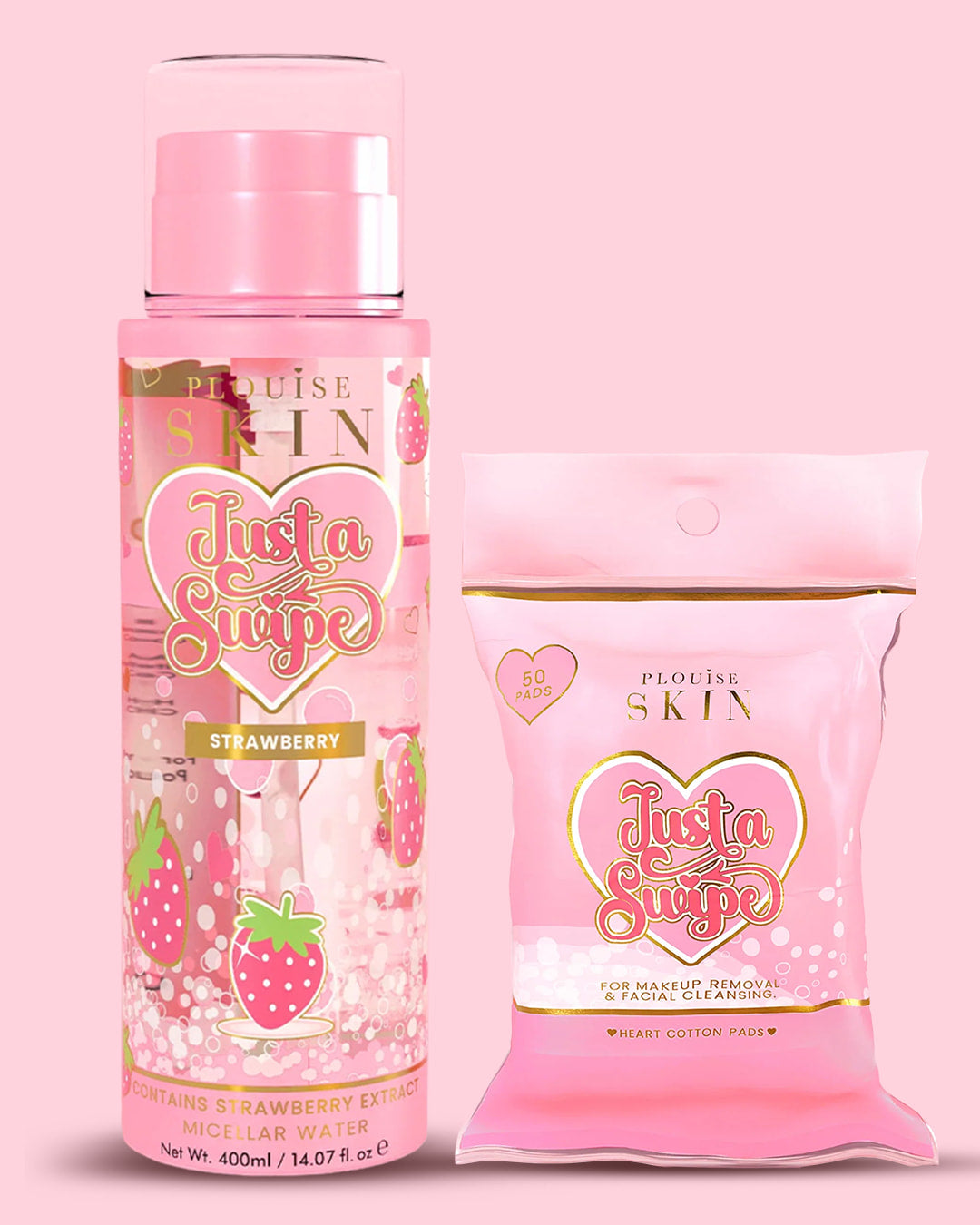 The Ultimate Cleanse Micellar Water & Cotton Pad Duo by P. Louise Cosmetics