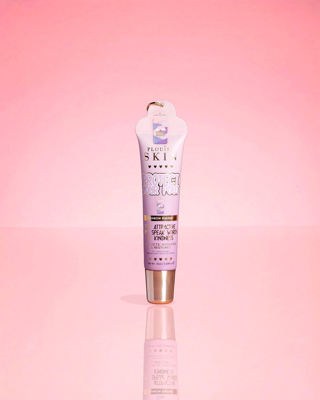 Protect Your Pout Rainbow Sherbet Glitter Lip Conditioner by P. Louise Cosmetics