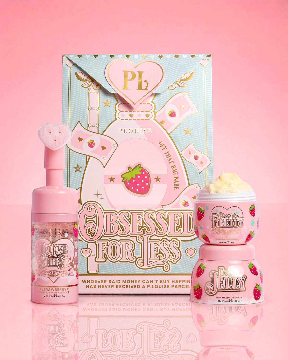 Strawberry Obsessed For Bad Bitch Bundle by P. Louise Cosmetics