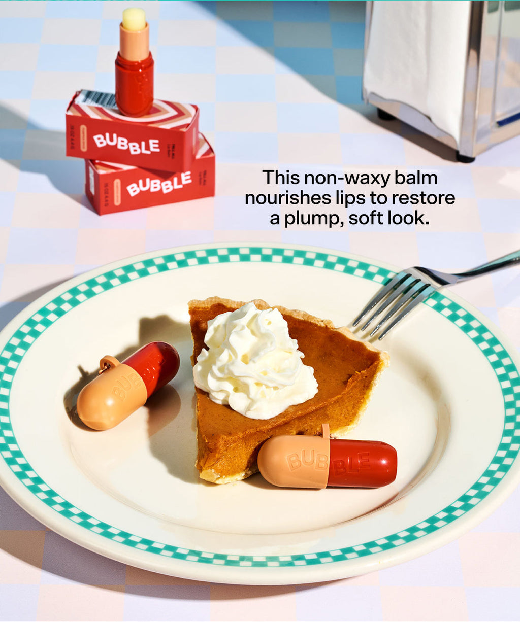 Tell All Pumpkin Spice Lip Balm by Bubble Skincare