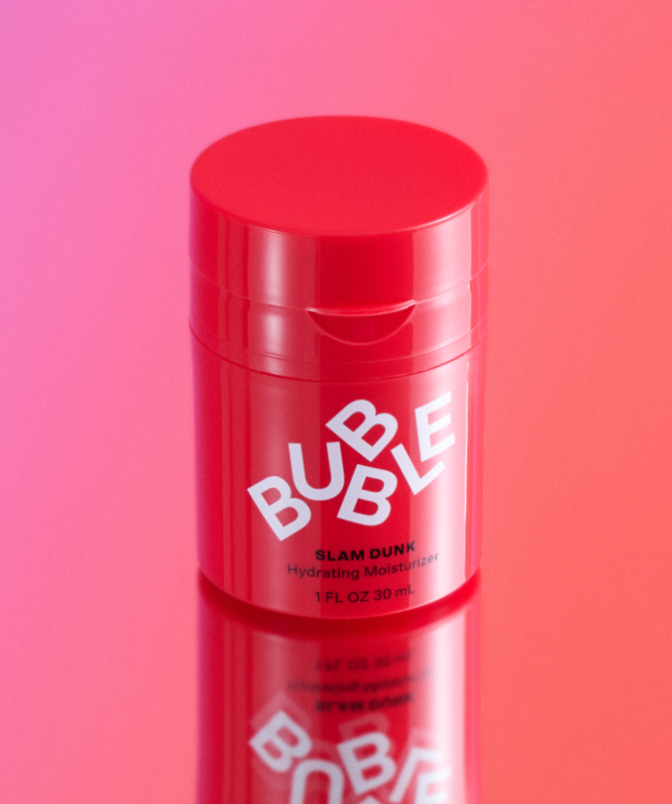 Slam Dunk Red Edition Hydrating Moisturizer 1 Fl Oz by Bubble Skincare
