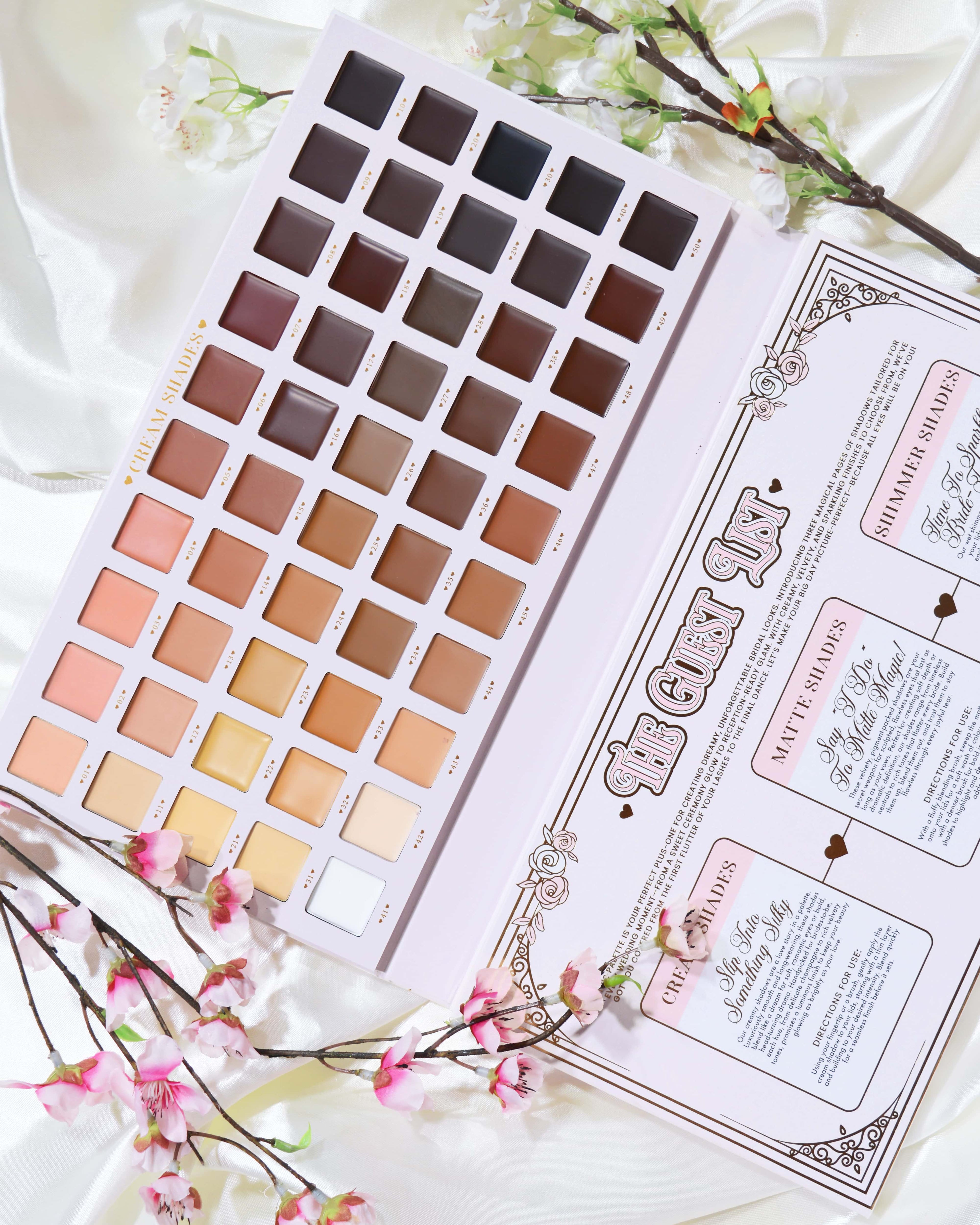 Wedding Wish XXXL Palette by P. Louise Cosmetics