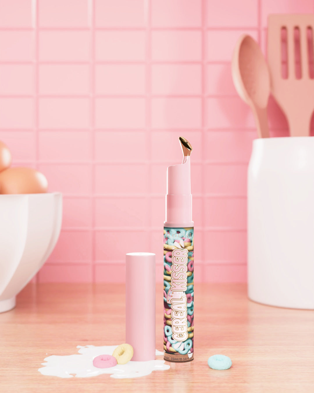 Cereal Kisser Cooling Peptide Lip Serum by P. Louise Cosmetics