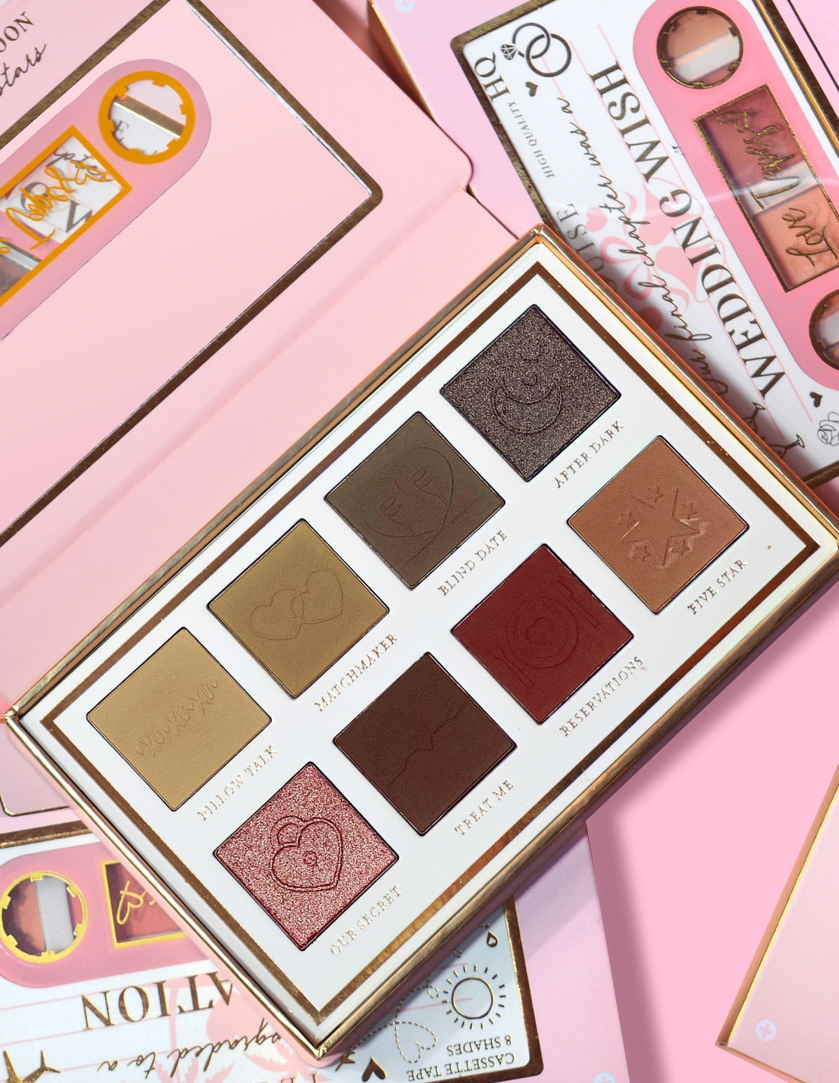 Love Tapes Eyeshadow Palette by P. Louise Cosmetics