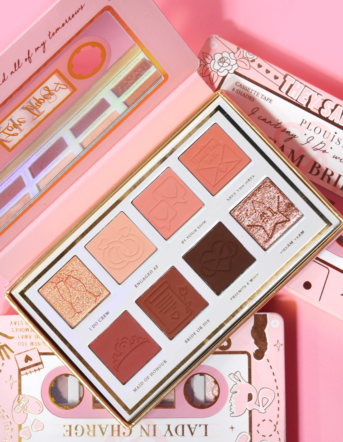 Love Tapes Eyeshadow Palette by P. Louise Cosmetics