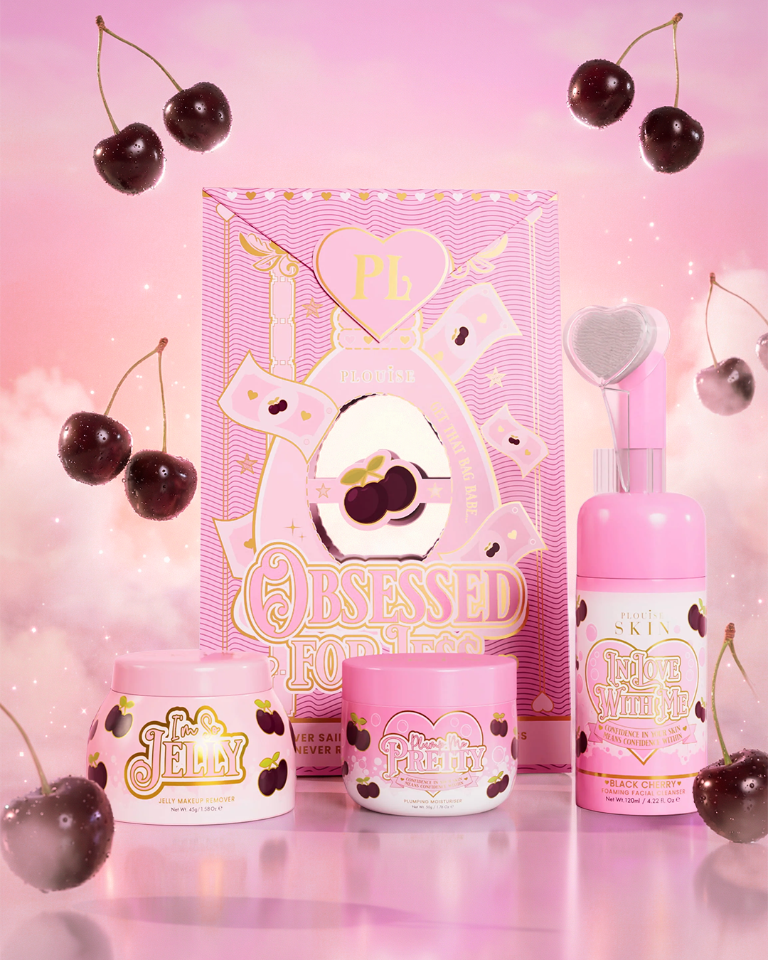 Obsessed For Less Cleanse & Moisturise Set by P. Louise Cosmetics