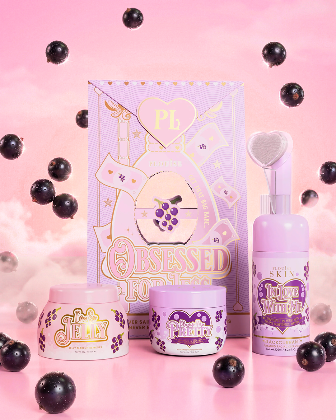 Obsessed For Less Cleanse & Moisturise Set by P. Louise Cosmetics