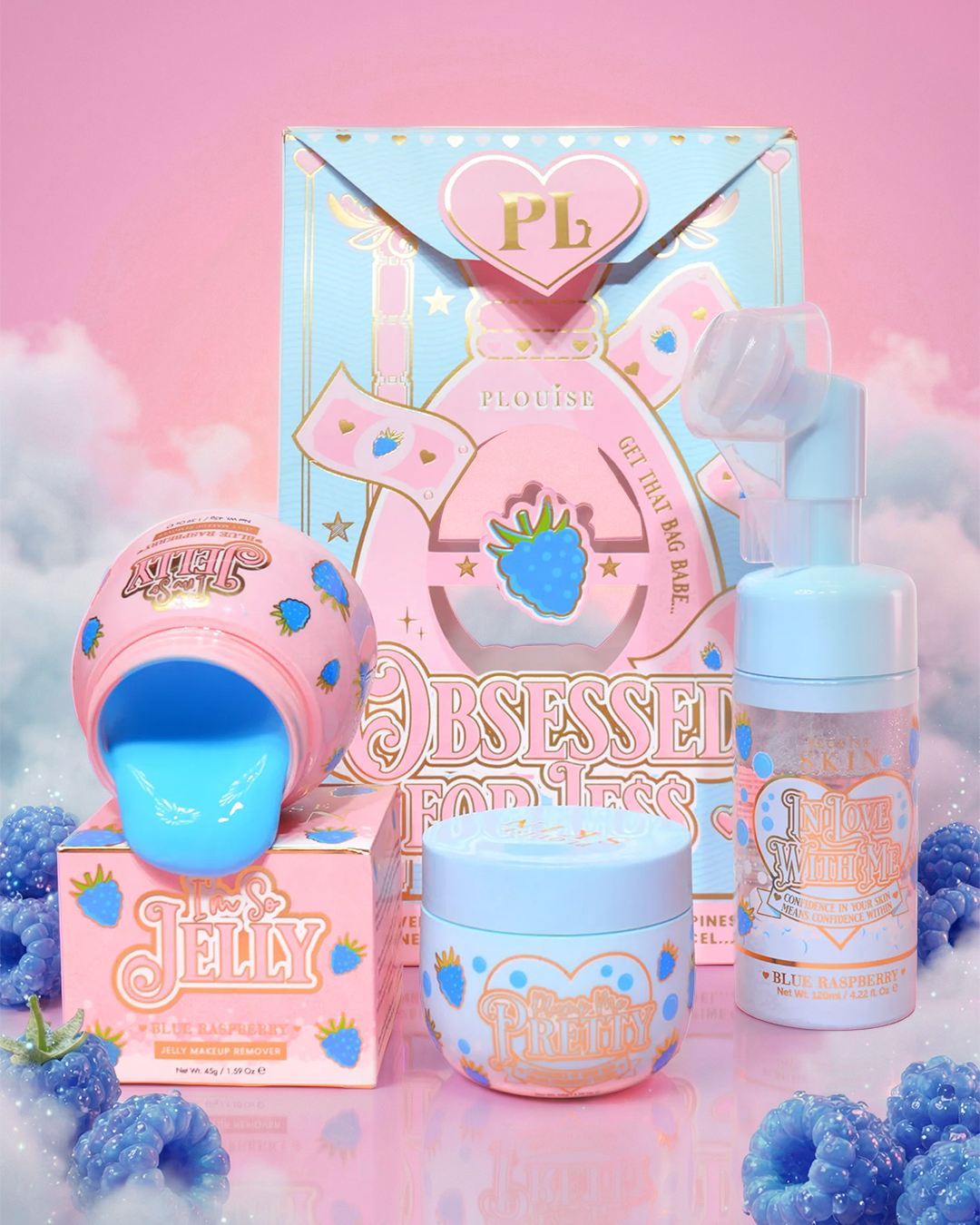 Obsessed For Less Cleanse & Moisturise Set by P. Louise Cosmetics