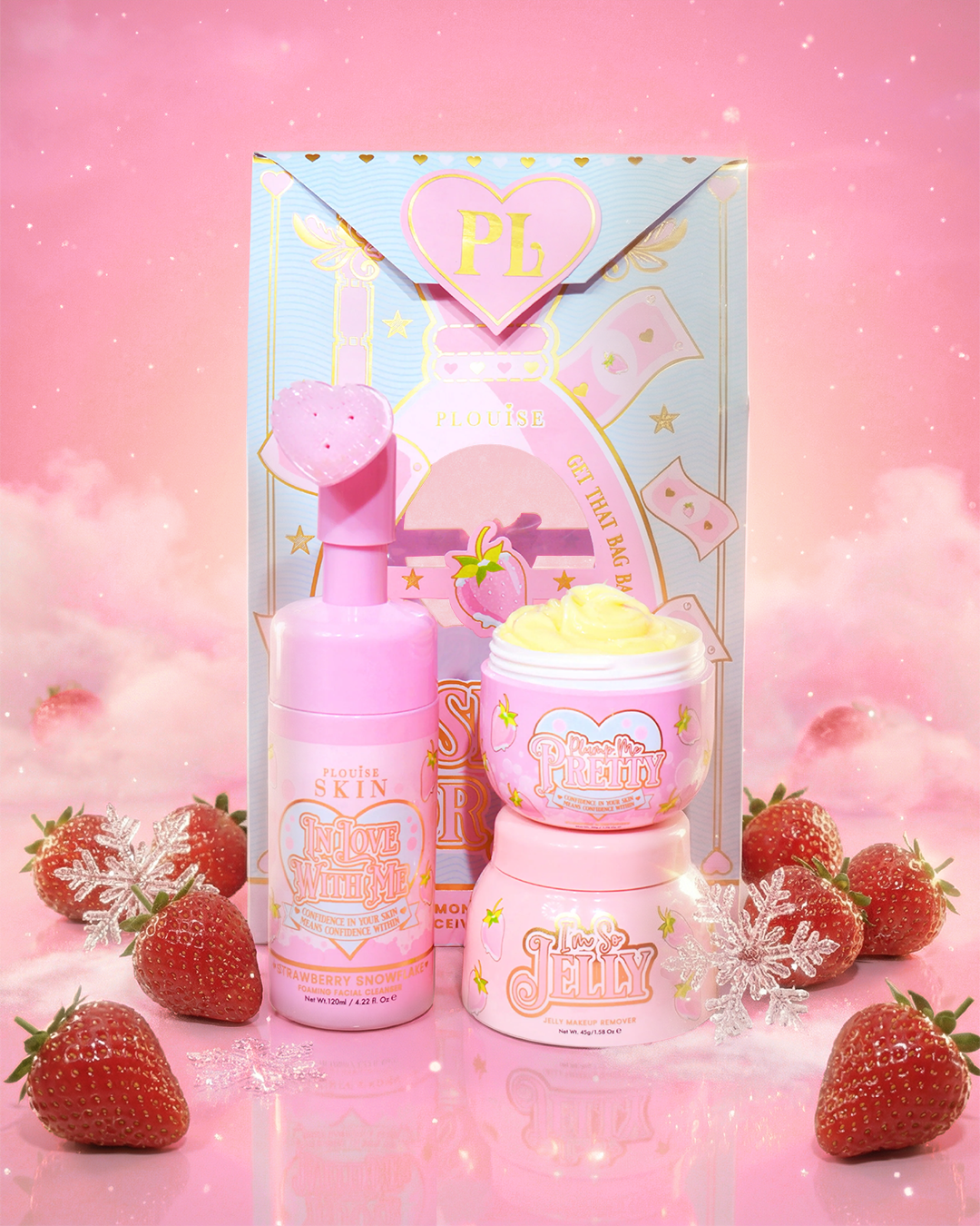 Obsessed For Less Cleanse & Moisturise Set by P. Louise Cosmetics