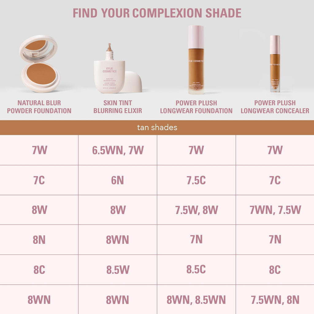 Natural Blur Powder Foundation & Power Plush Concealer Duo