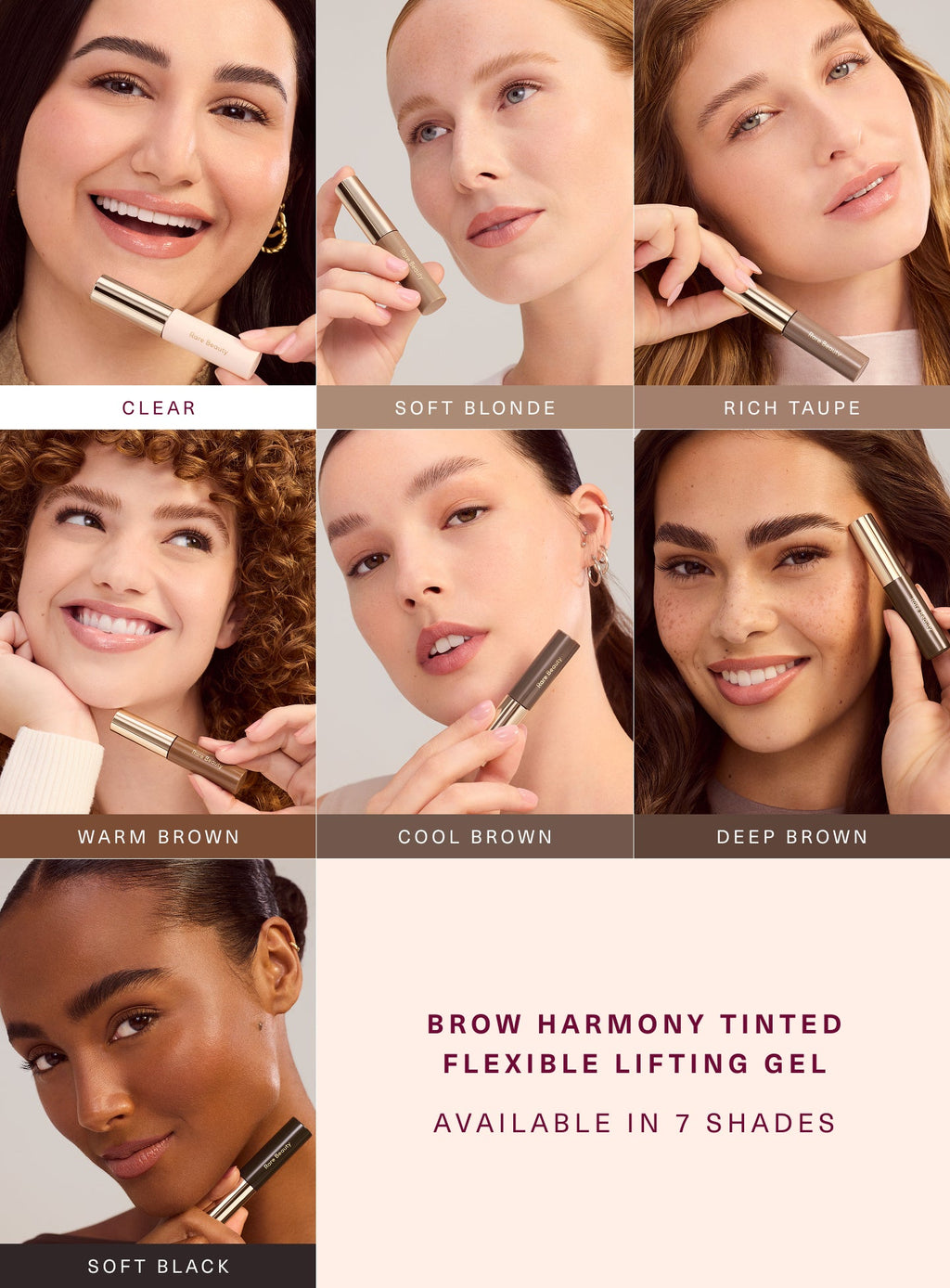 Brow Harmony Tinted Flexible Lifting Gel by Rare Beauty