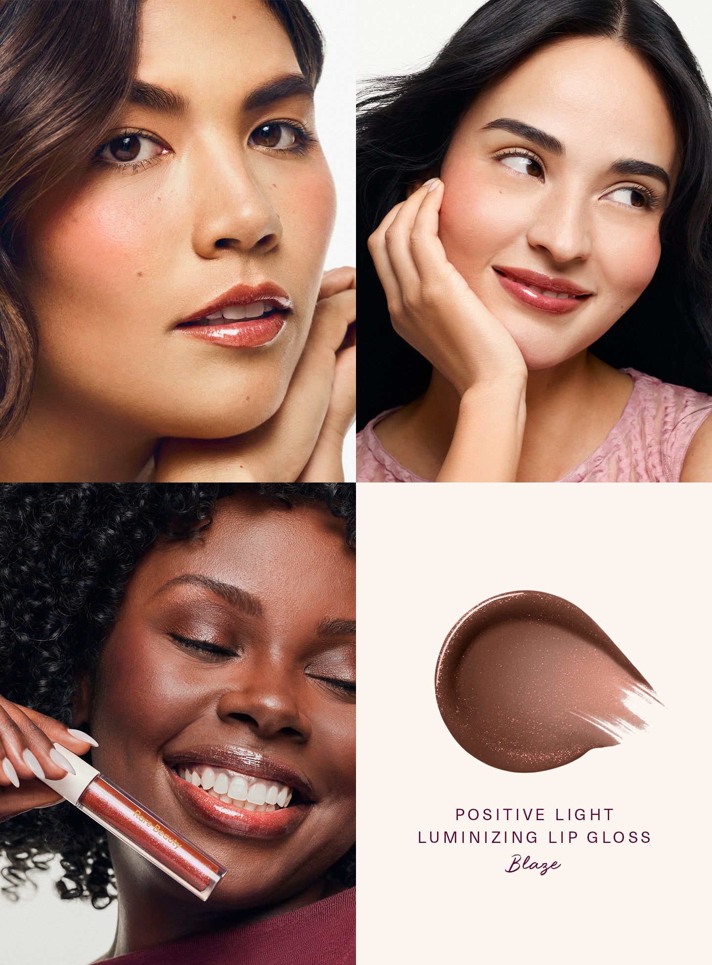 Positive Light Luminizing Lip Gloss by Rare Beauty