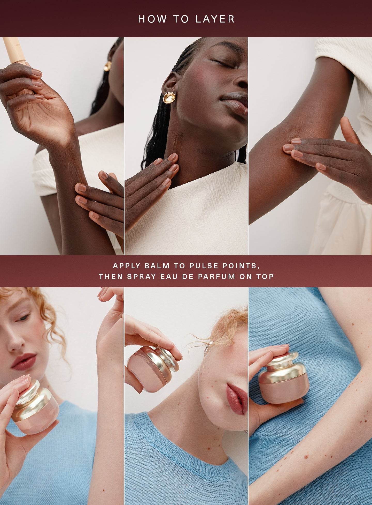 Fragrance Layering Balm Floral Peony Blossom by Rare Beauty