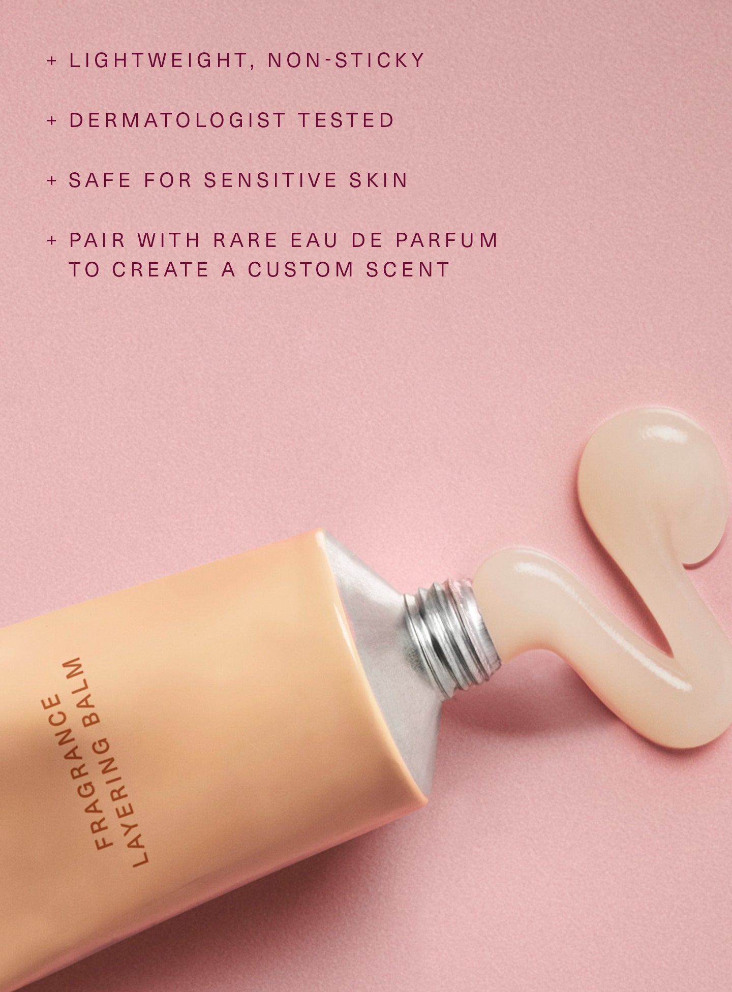 Fragrance Layering Balm Amber Vanilla by Rare Beauty