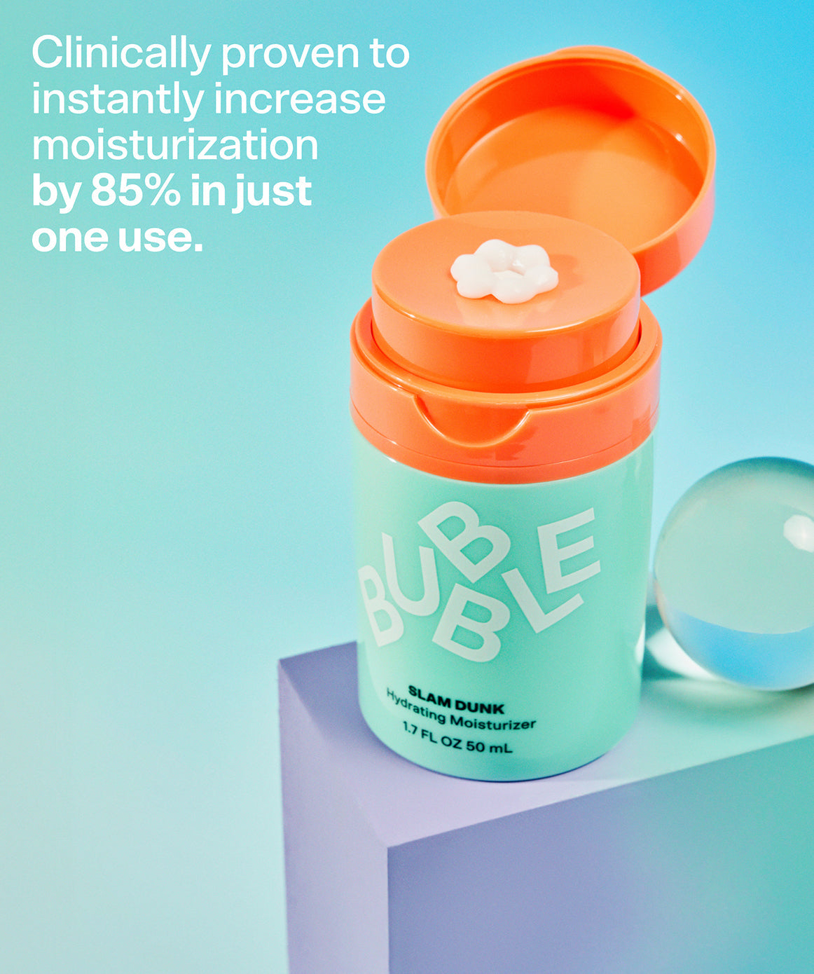 Slam Dunk Disco Edition Moisturizer 1.7 Fl Oz by Bubble Skincare