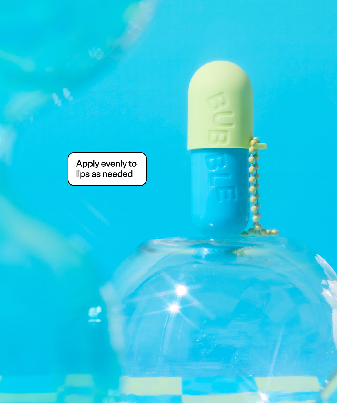 Tell All Mint Message Lip Balm by Bubble Skincare