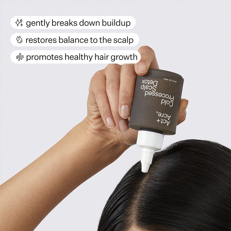 Cold Processed Scalp Detox Oil by Act+Acre