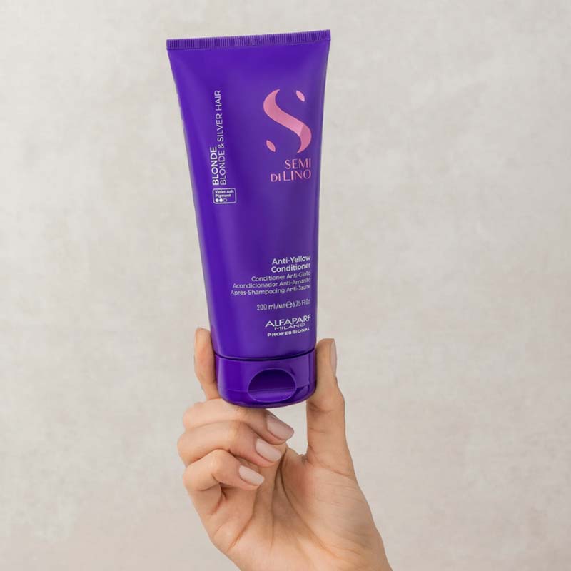 Semi Di Lino Blonde Anti-Yellow Shampoo & Conditioner Duo by Alfaparf