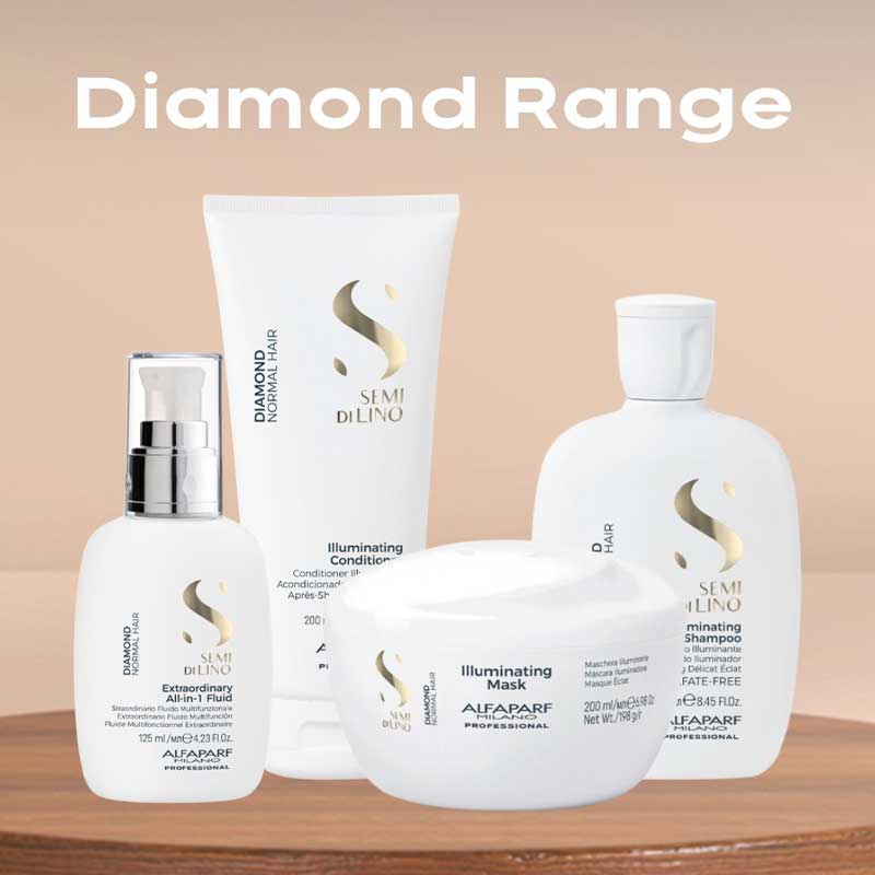 Semi Di Lino Diamond Illuminating Mask For Dull Hair by Alfaparf