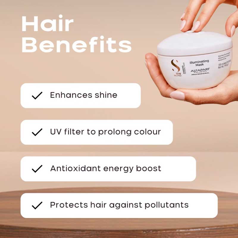 Semi Di Lino Diamond Illuminating Mask For Dull Hair by Alfaparf