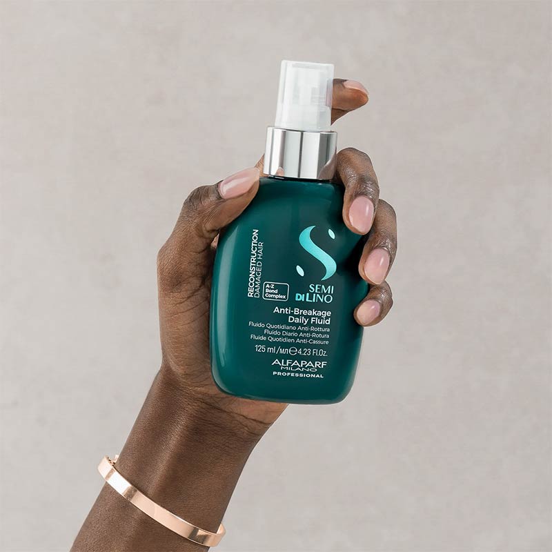 Semi Di Lino Reconstruction Anti-Breakage Daily Fluid for Fine Damaged Hair by Alfaparf