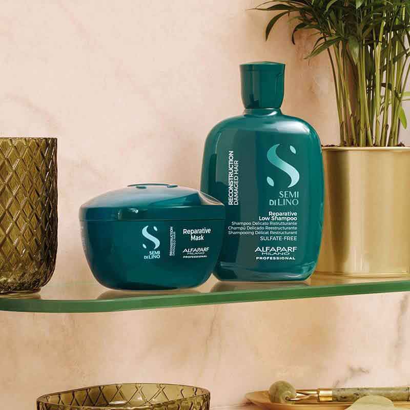 Semi Di Lino Reconstruction Reparative Low Shampoo by Alfaparf