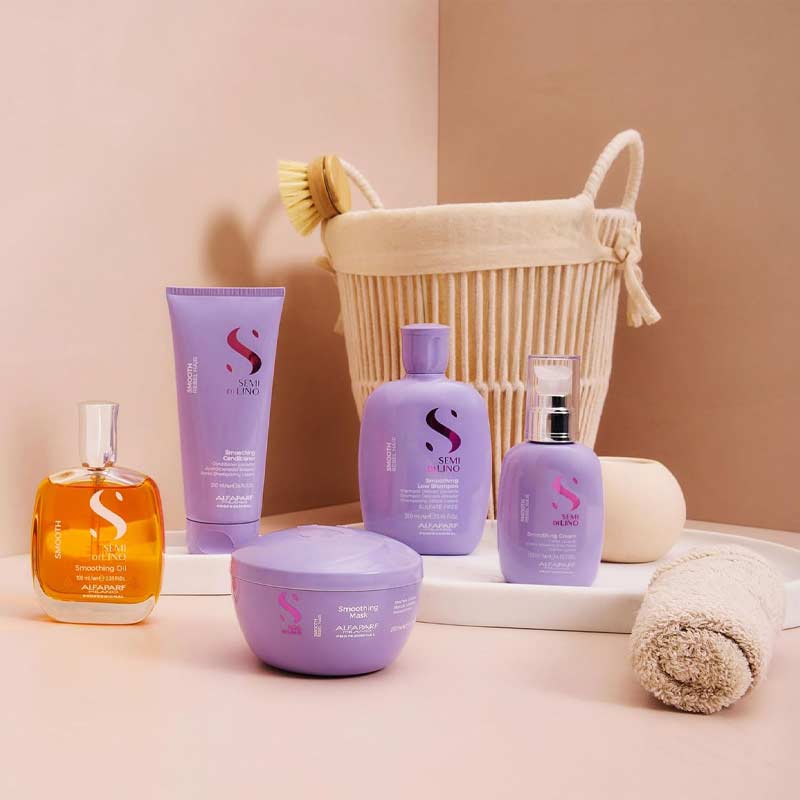 Semi Di Lino Smooth Smoothing Hair Mask For Frizzy Hair by Alfaparf