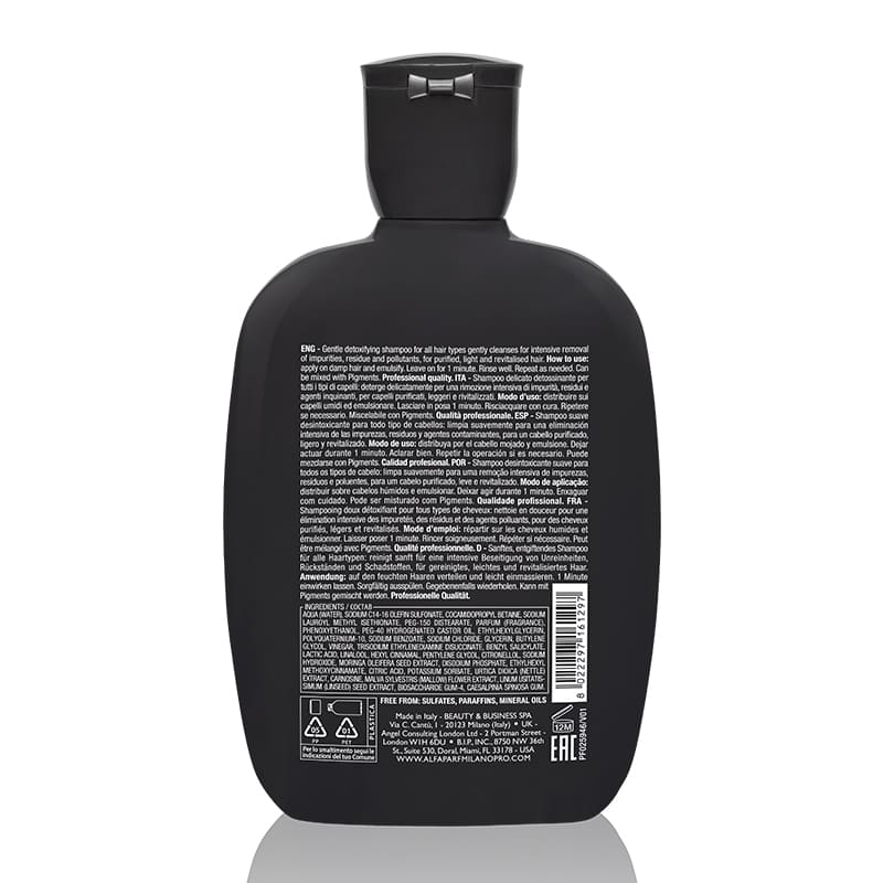 Semi Di Lino Sublime Detoxifying Low Shampoo by Alfaparf