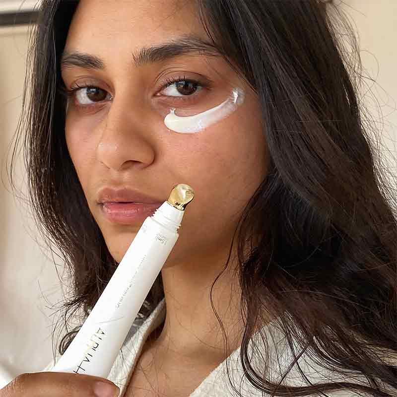 Liquid Gold Firming Eye Cream With Lime Pearl AHAs