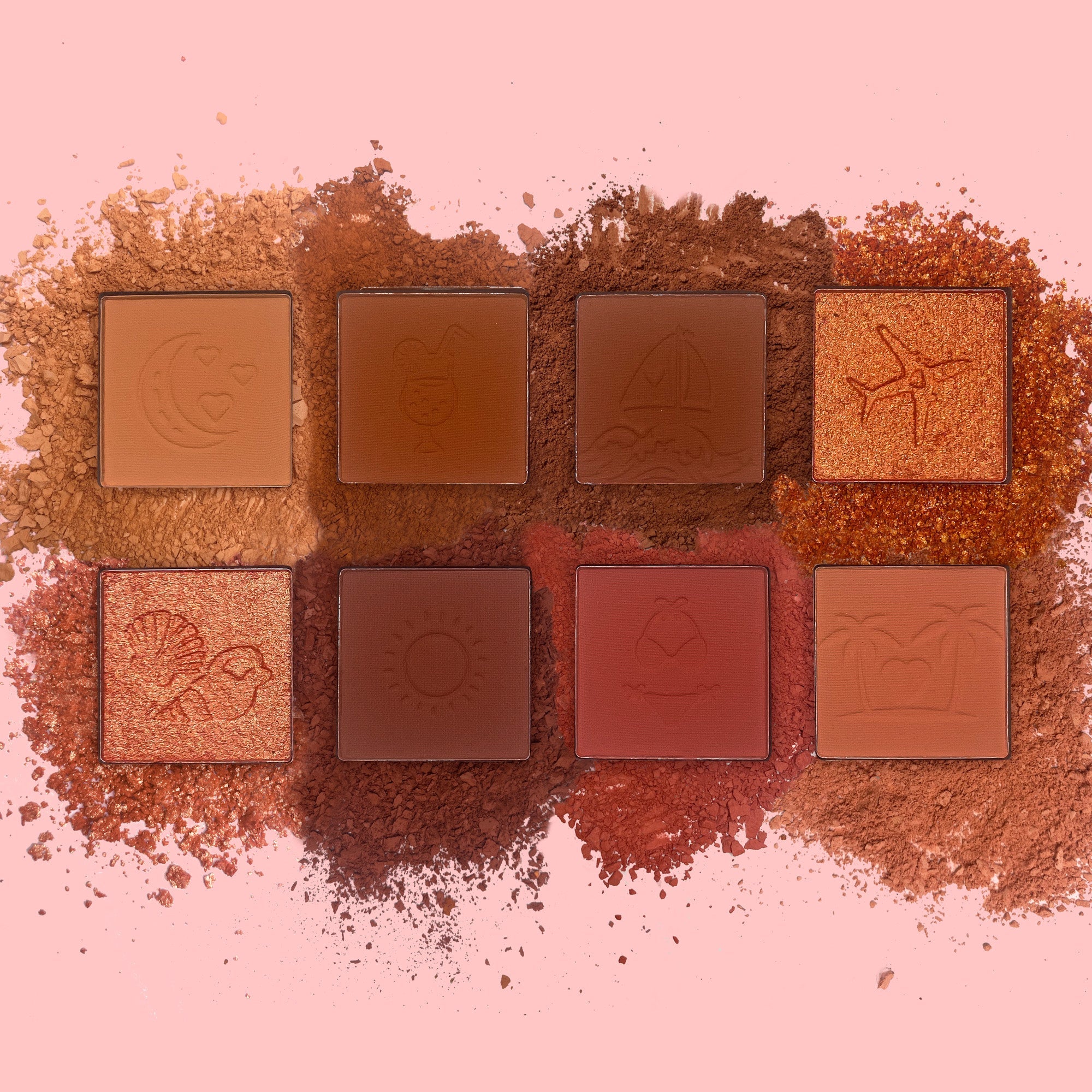 Love Tapes Eyeshadow Palette by P. Louise Cosmetics