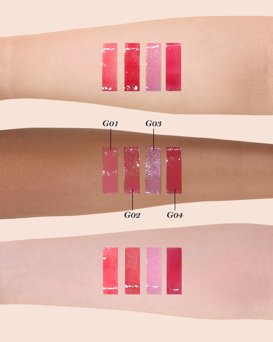 Juicy Strawberry Trio Lip Set