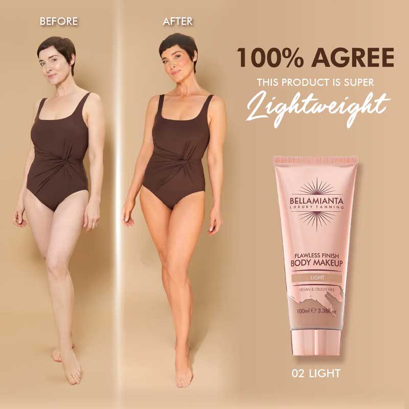 Flawless Finish Body Makeup by Bellamianta