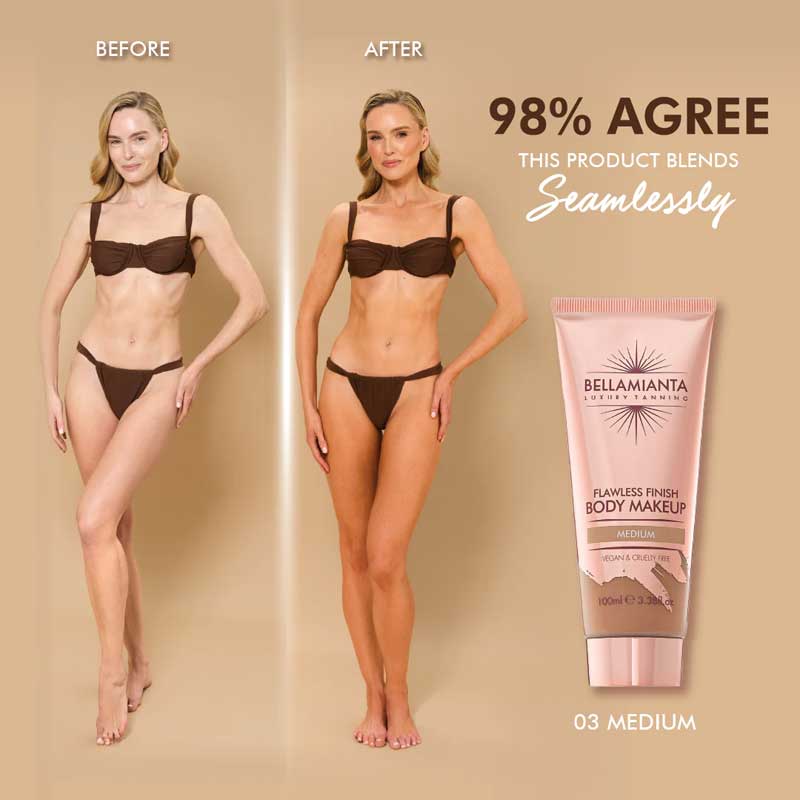 Flawless Finish Body Makeup by Bellamianta