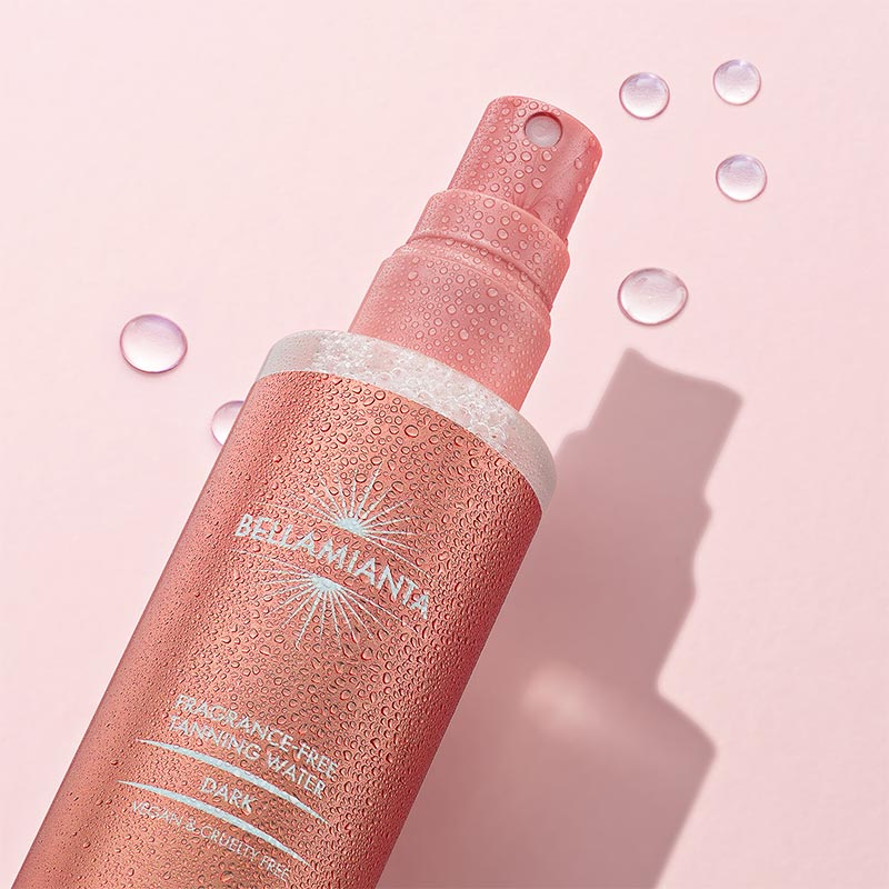 Fragrance Free Tanning Water 130ml by Bellamianta