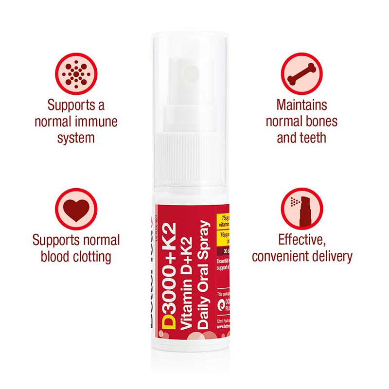 D3000 + K2 Oral Spray by Better You
