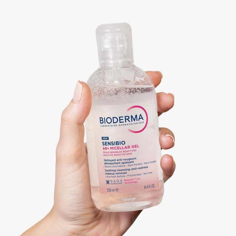 Sensibio AR+ Micellar Gel Soothing Cleansing Anti-Redness Makeup Remover