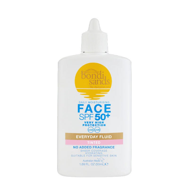 Face SPF 50+ Everyday Fluid Tinted Sunscreen by Bondi Sands